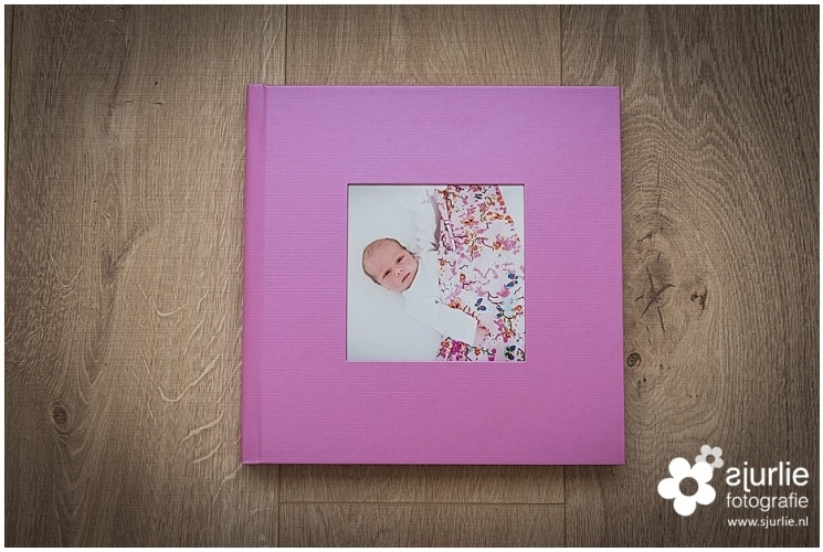 Luxe babyalbum roze